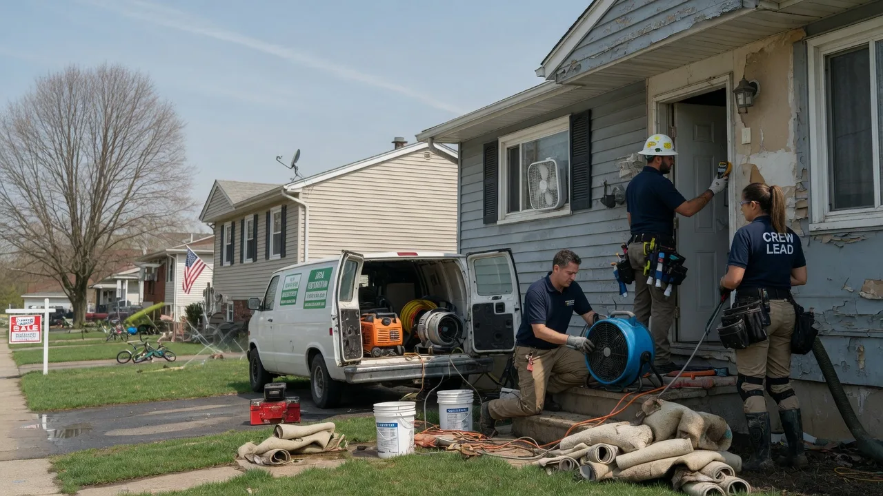 Flood Cleanup in Clifton Springs, NY near me